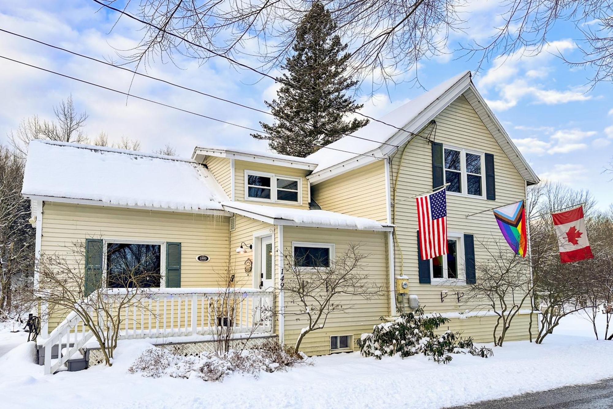 Jay Peak Getaway On Trout River Montgomery Exterior foto